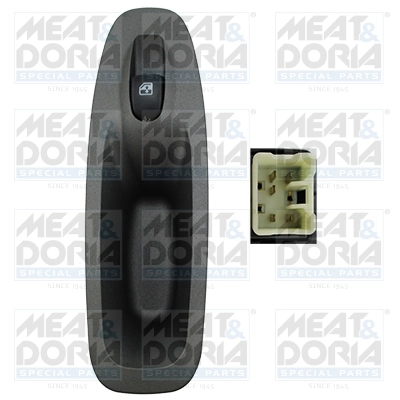 Switch, window regulator